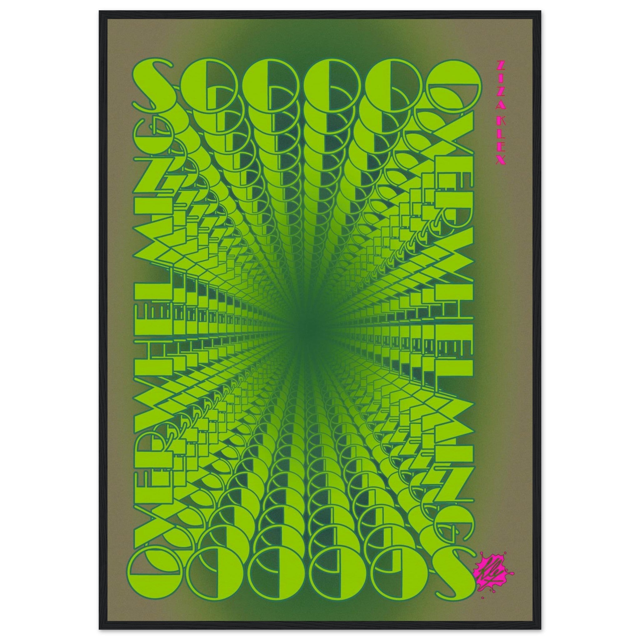 SO OVERWHELMING *green* - KLEX ART