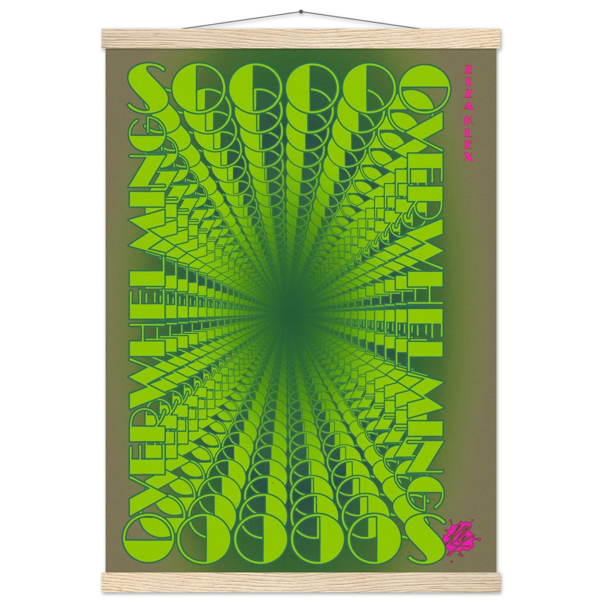 SO OVERWHELMING *green* - KLEX ART