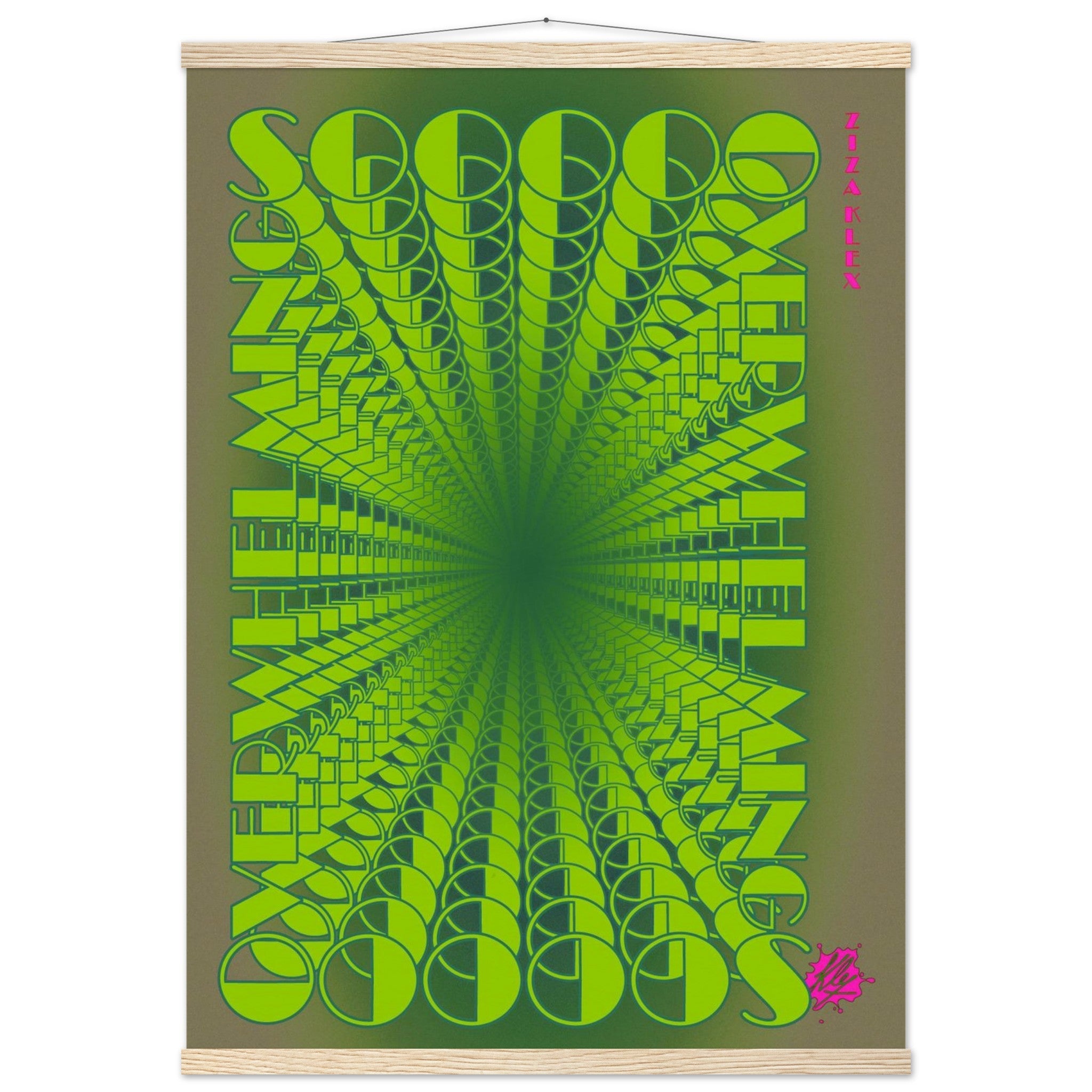 SO OVERWHELMING *green* - KLEX ART