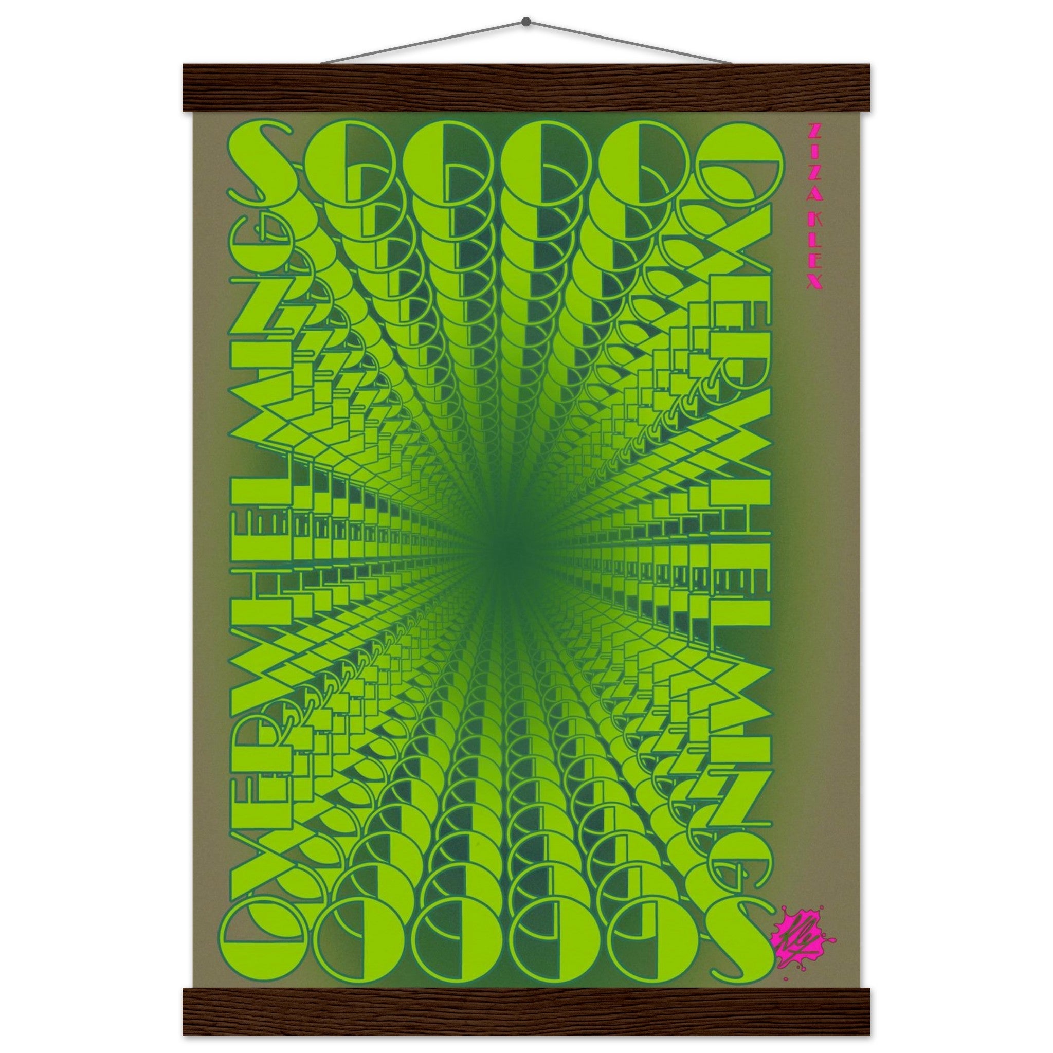 SO OVERWHELMING *green* - KLEX ART