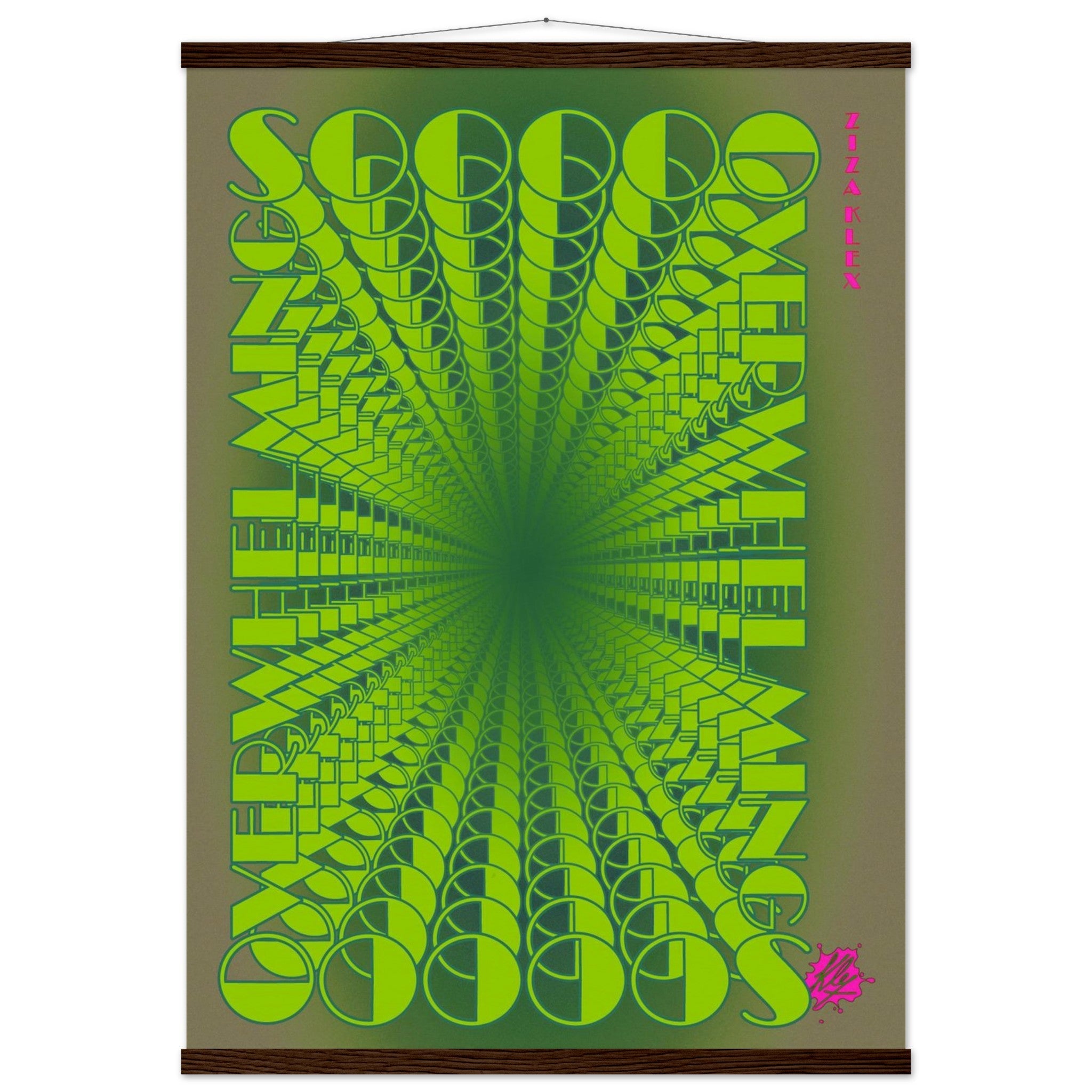 SO OVERWHELMING *green* - KLEX ART