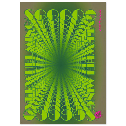 SO OVERWHELMING *green* - KLEX ART