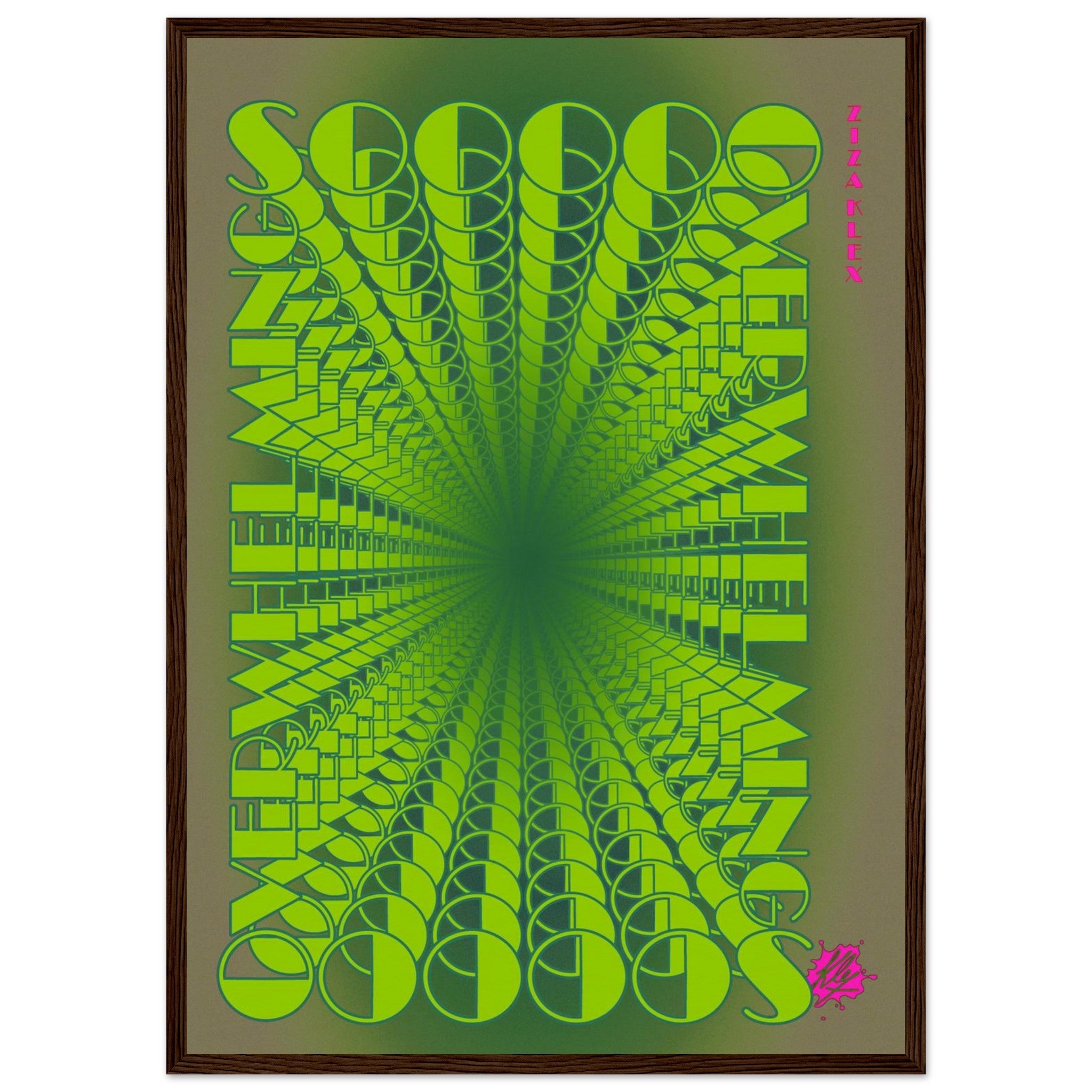SO OVERWHELMING *green* - KLEX ART