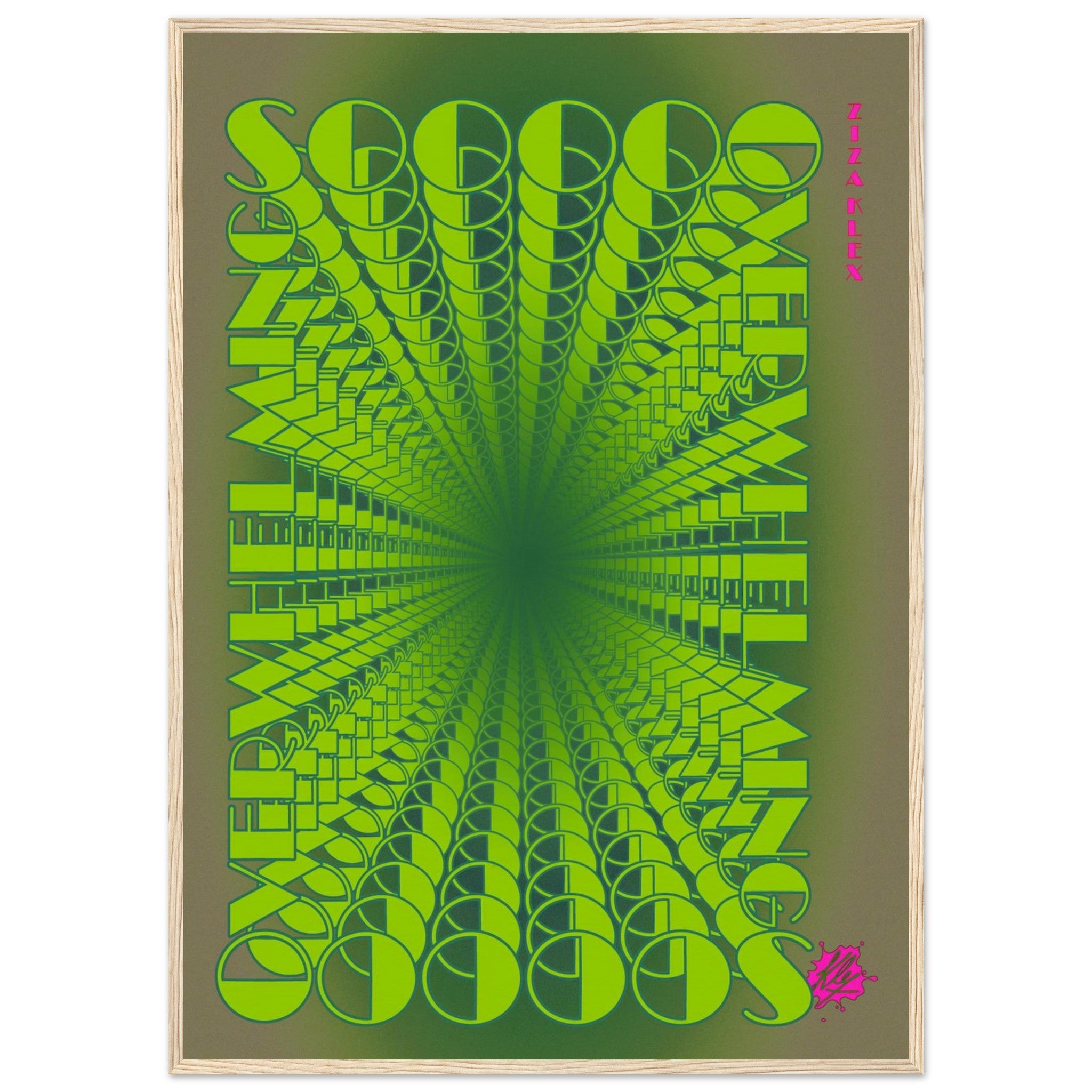 SO OVERWHELMING *green* - KLEX ART