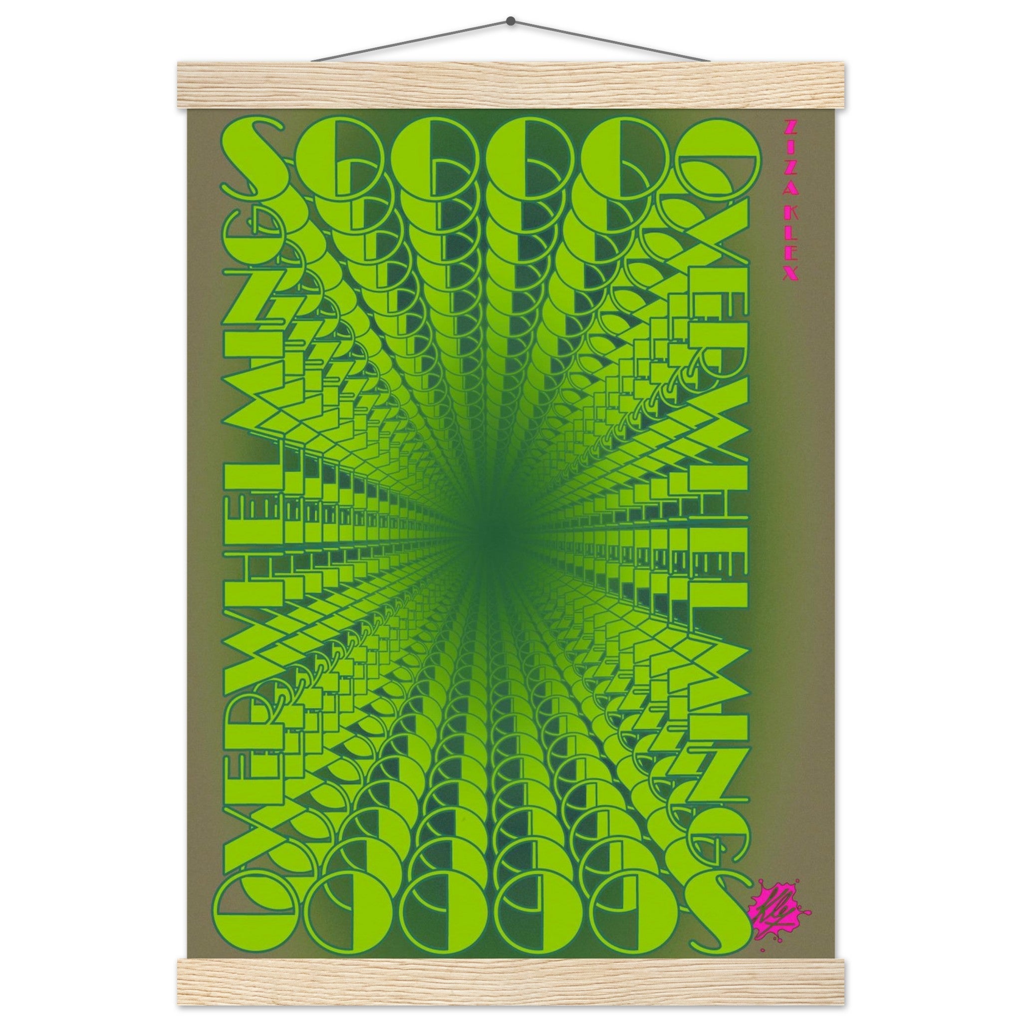 SO OVERWHELMING *green* - KLEX ART