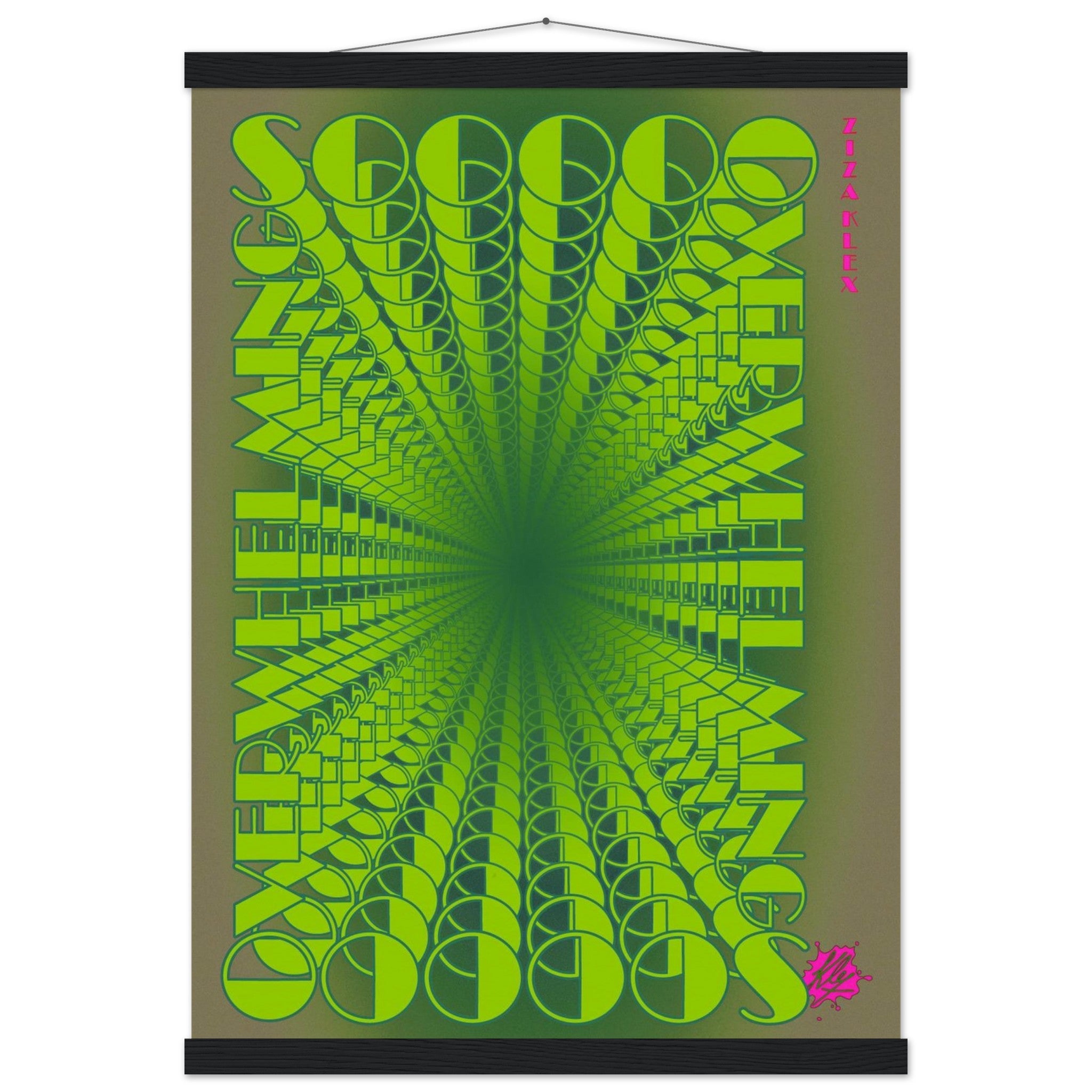 SO OVERWHELMING *green* - KLEX ART