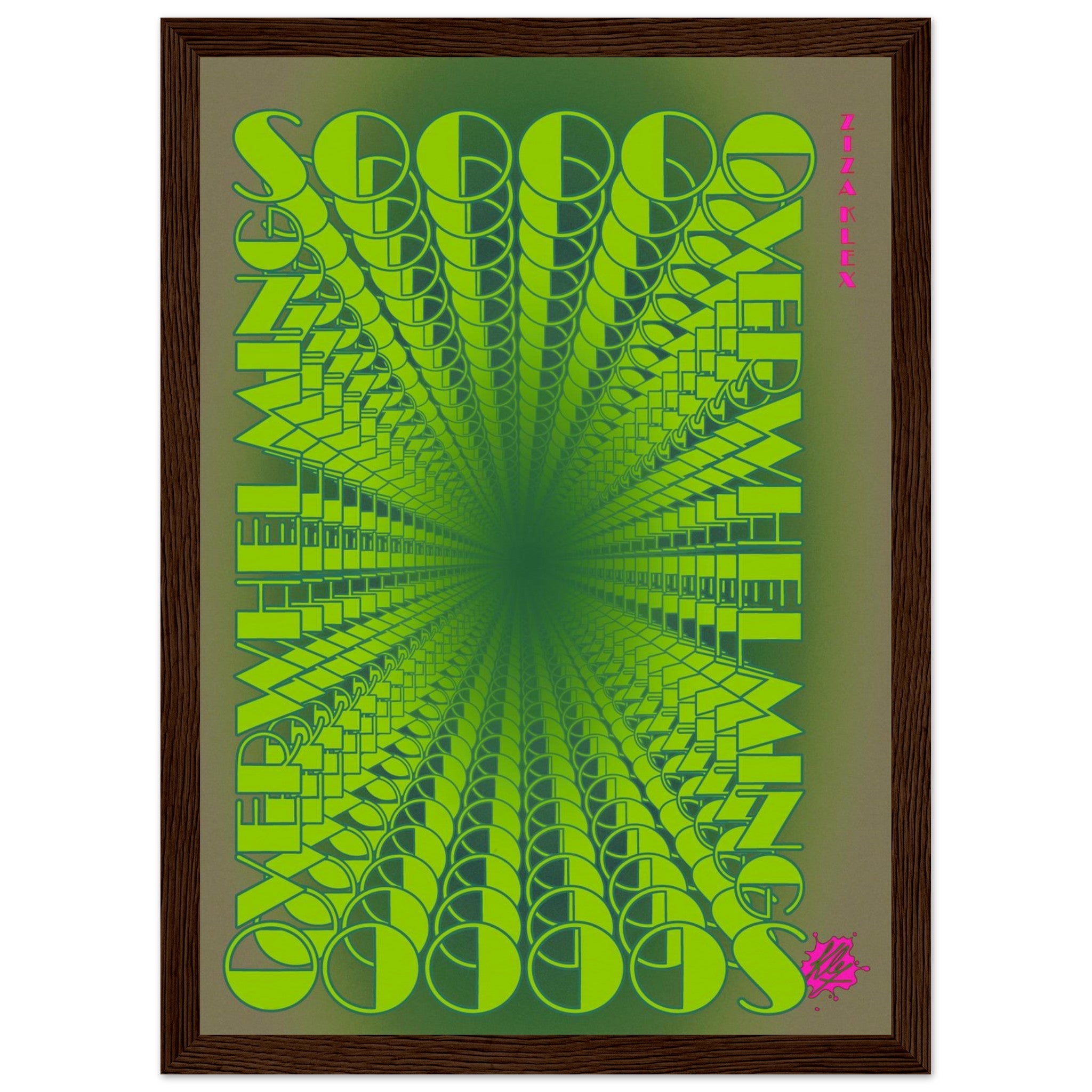 SO OVERWHELMING *green* - KLEX ART