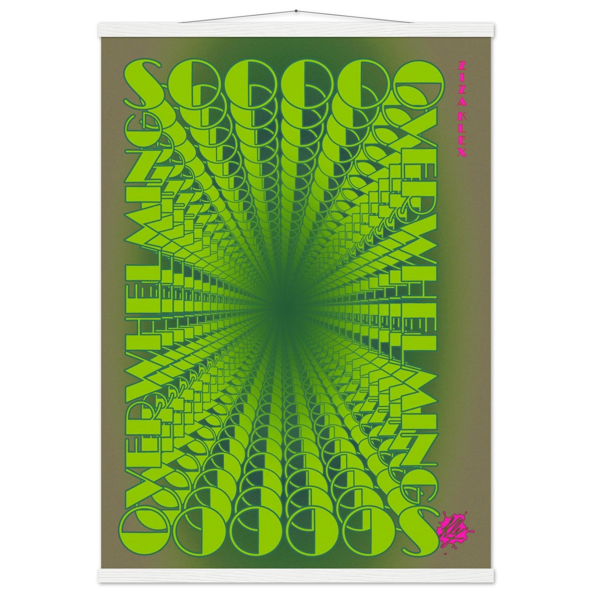 SO OVERWHELMING *green* - KLEX ART