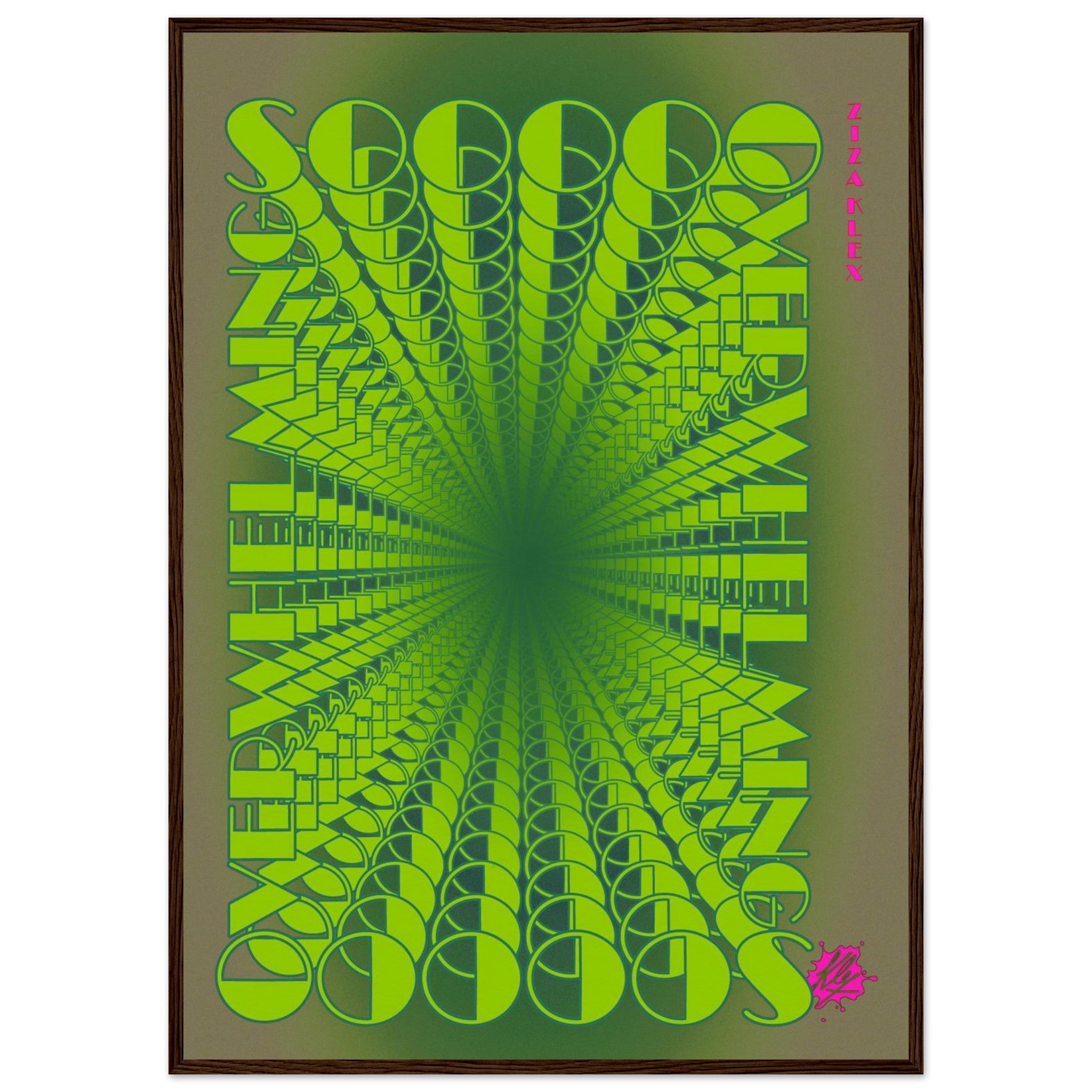 SO OVERWHELMING *green* - KLEX ART