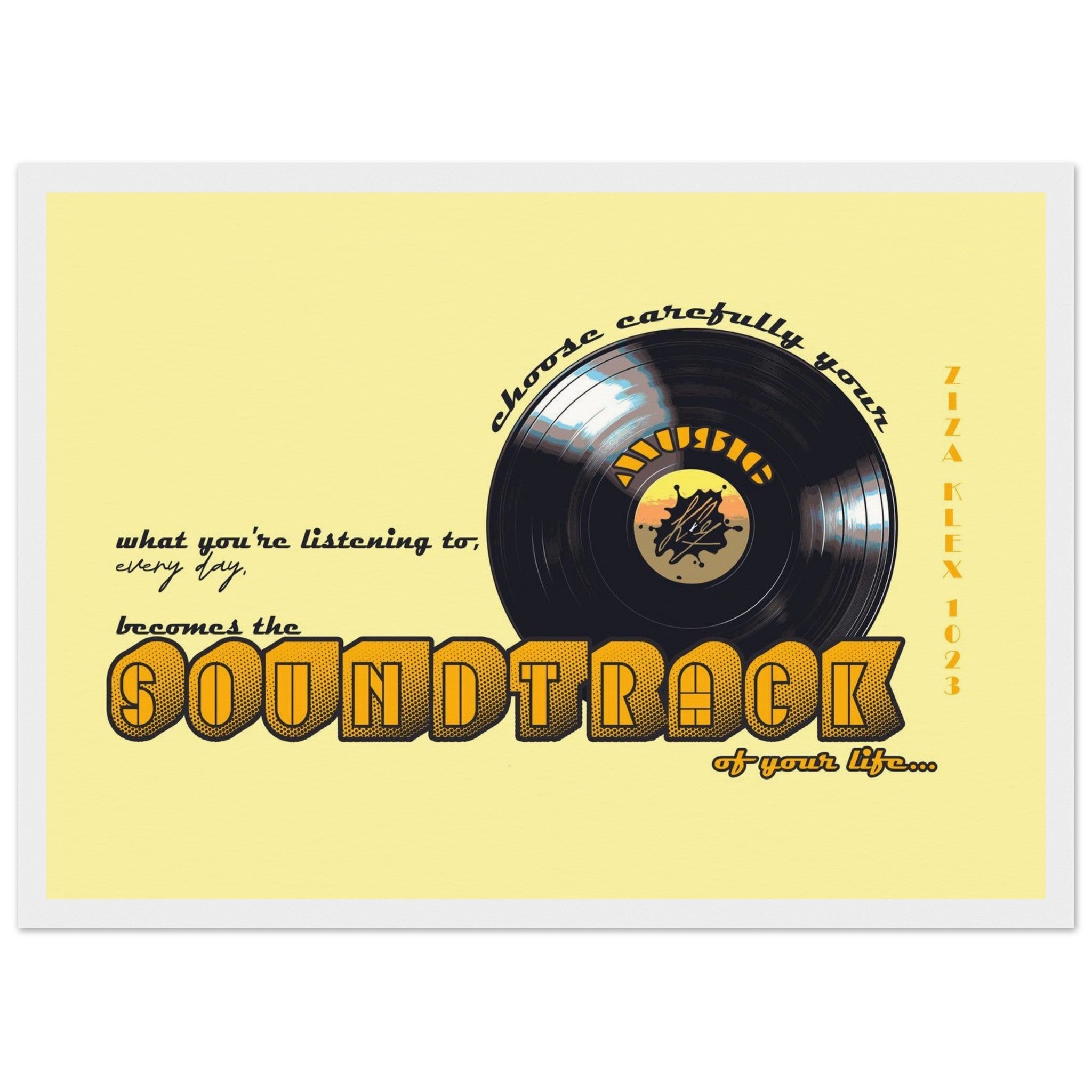 SOUNDTRACK *yellow* - KLEX ART