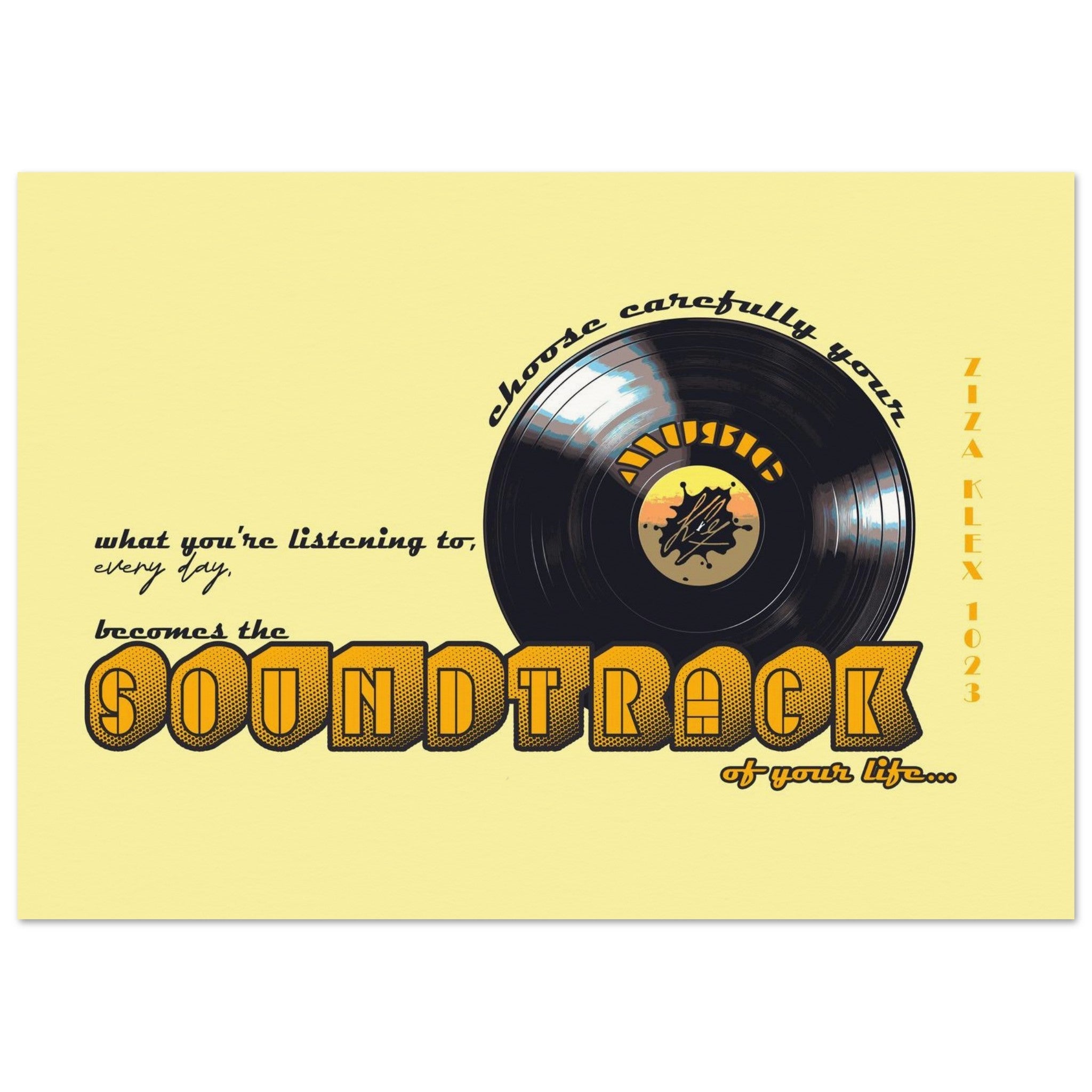 SOUNDTRACK *yellow* - KLEX ART