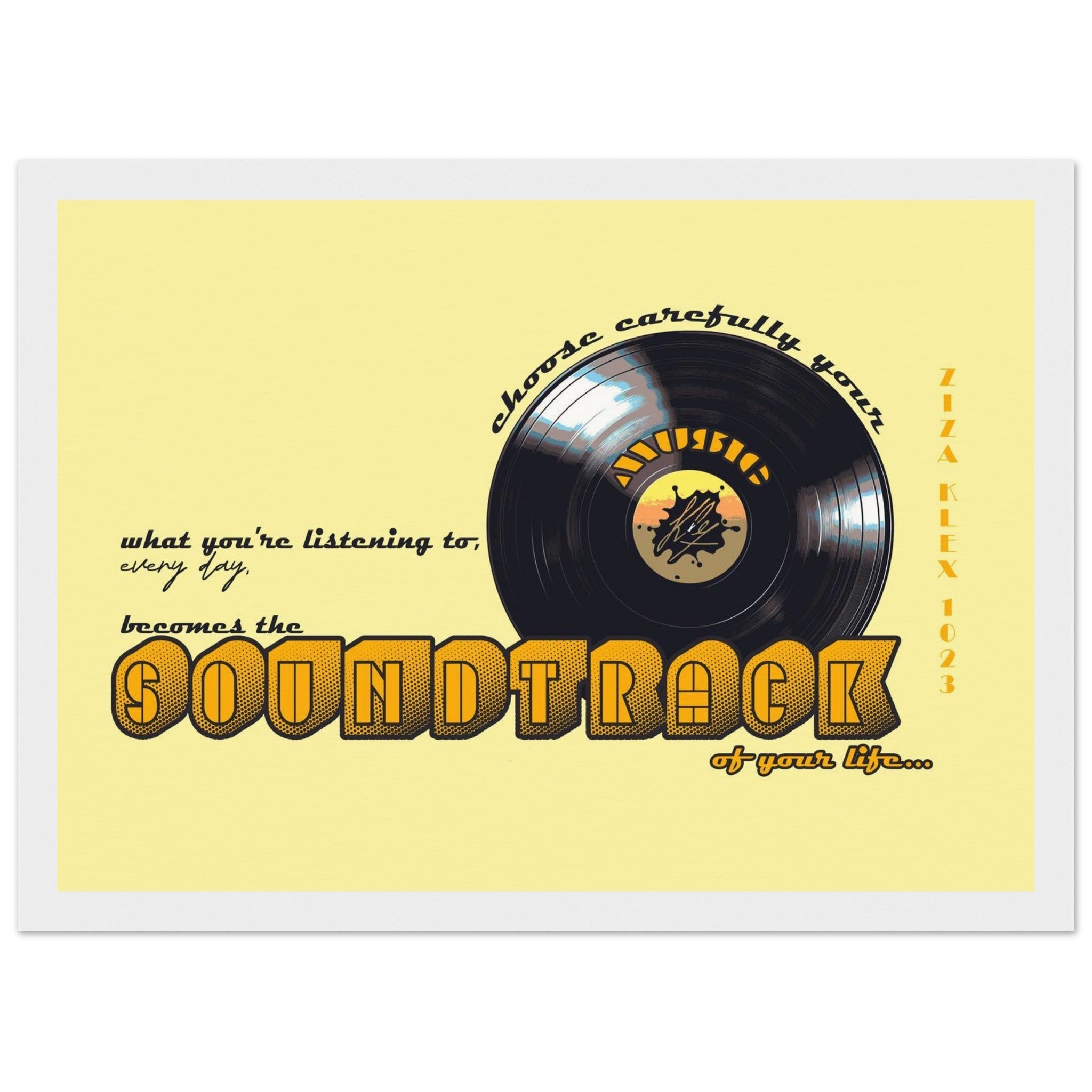 SOUNDTRACK *yellow* - KLEX ART