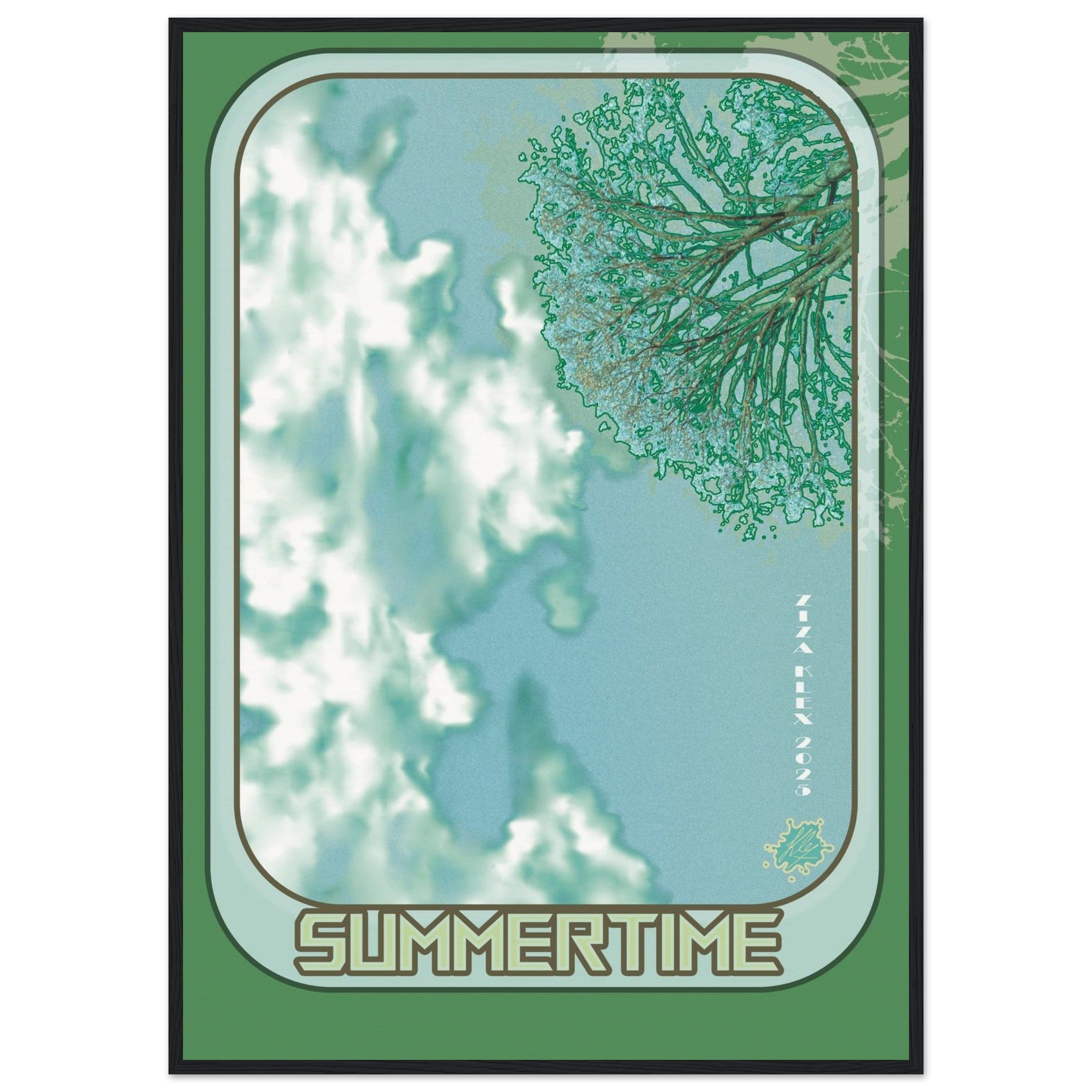 SUMMERTIME *green* - KLEX ART