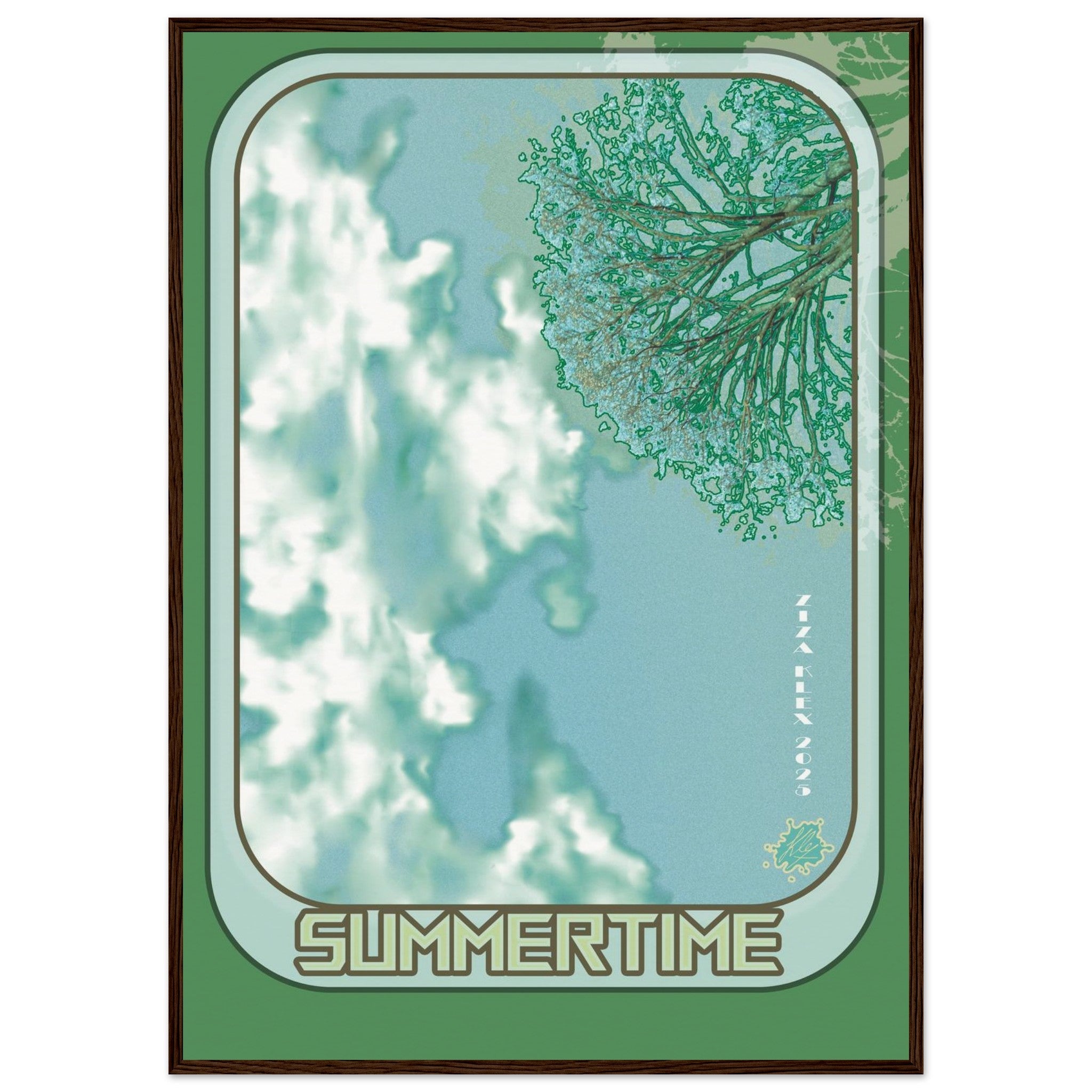 SUMMERTIME *green* - KLEX ART