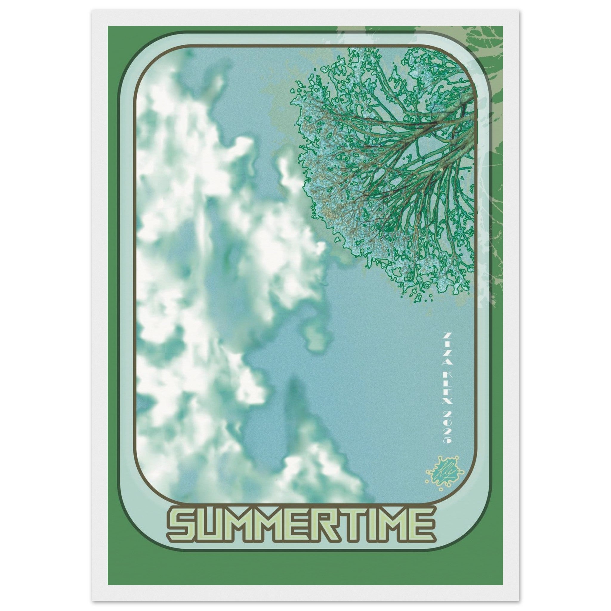SUMMERTIME *green* - KLEX ART
