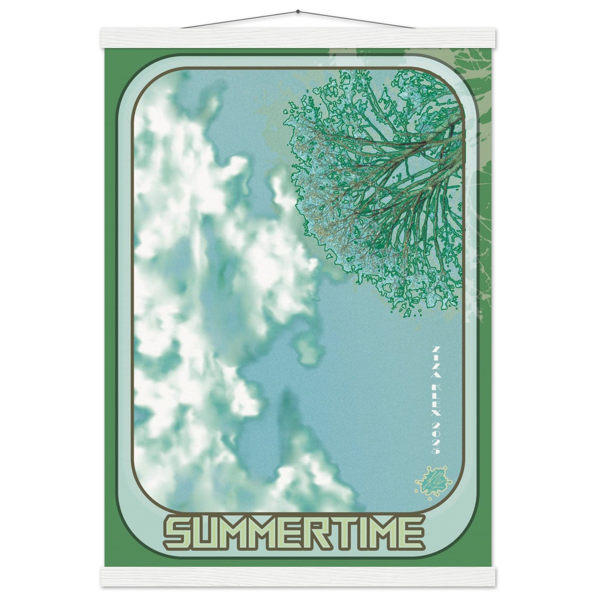 SUMMERTIME *green* - KLEX ART