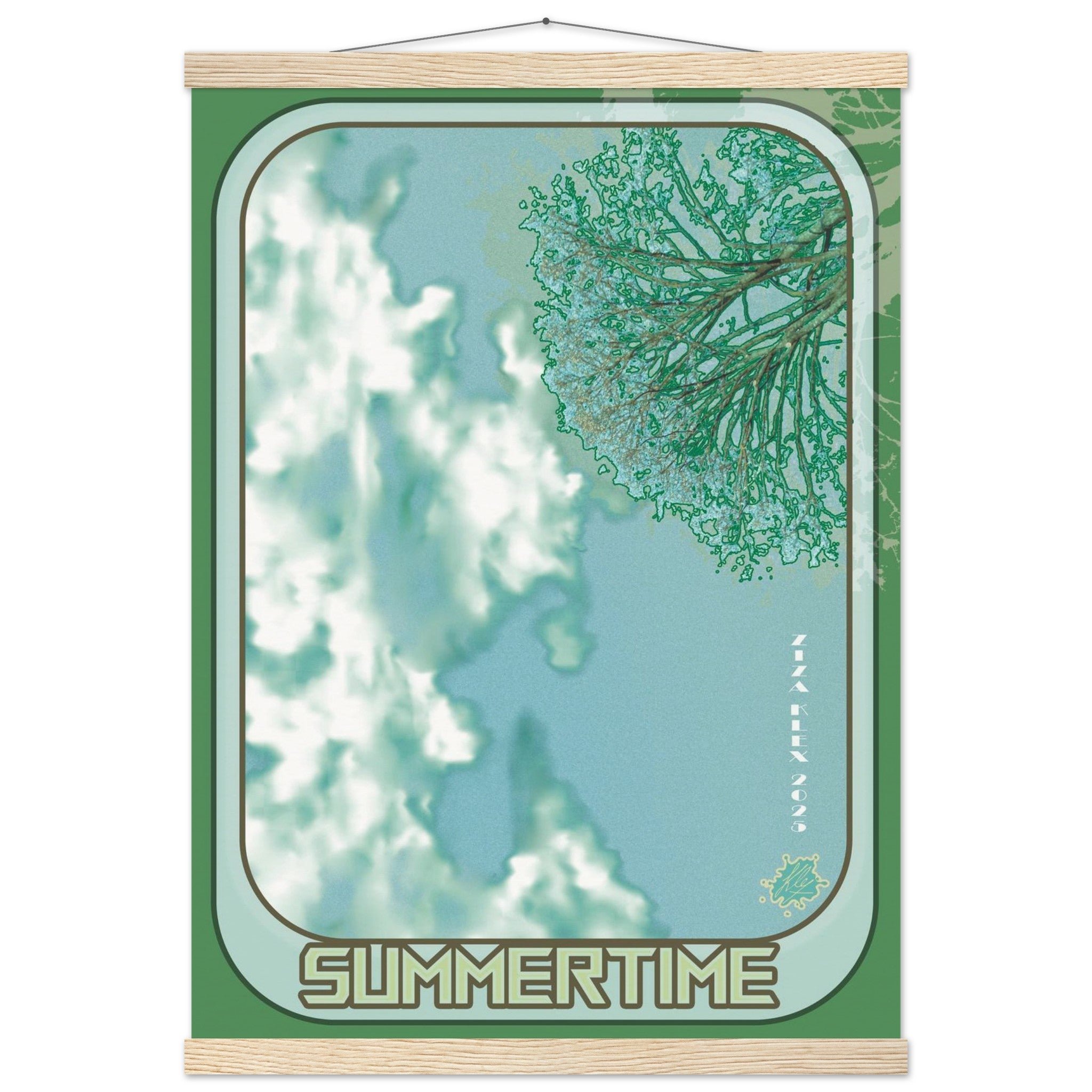 SUMMERTIME *green* - KLEX ART