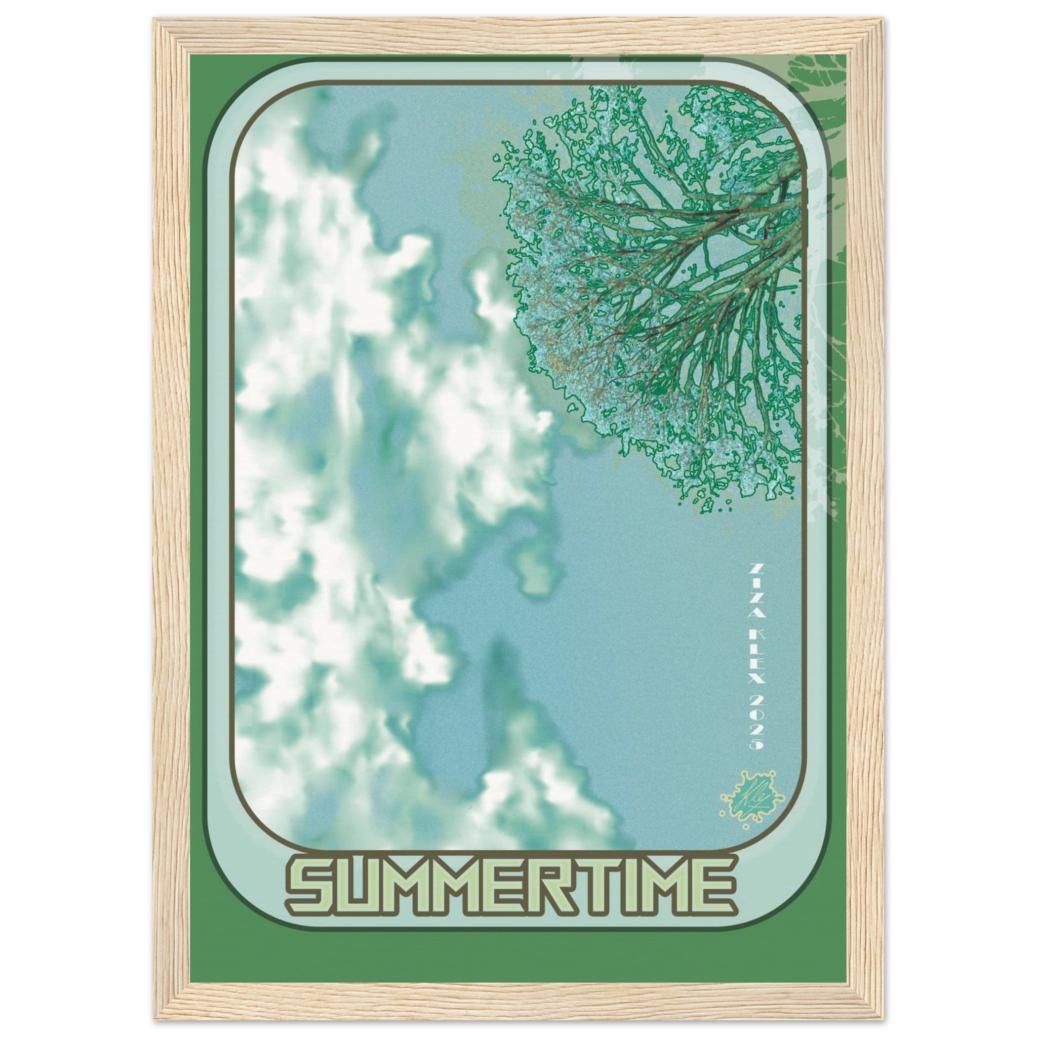 SUMMERTIME *green* - KLEX ART