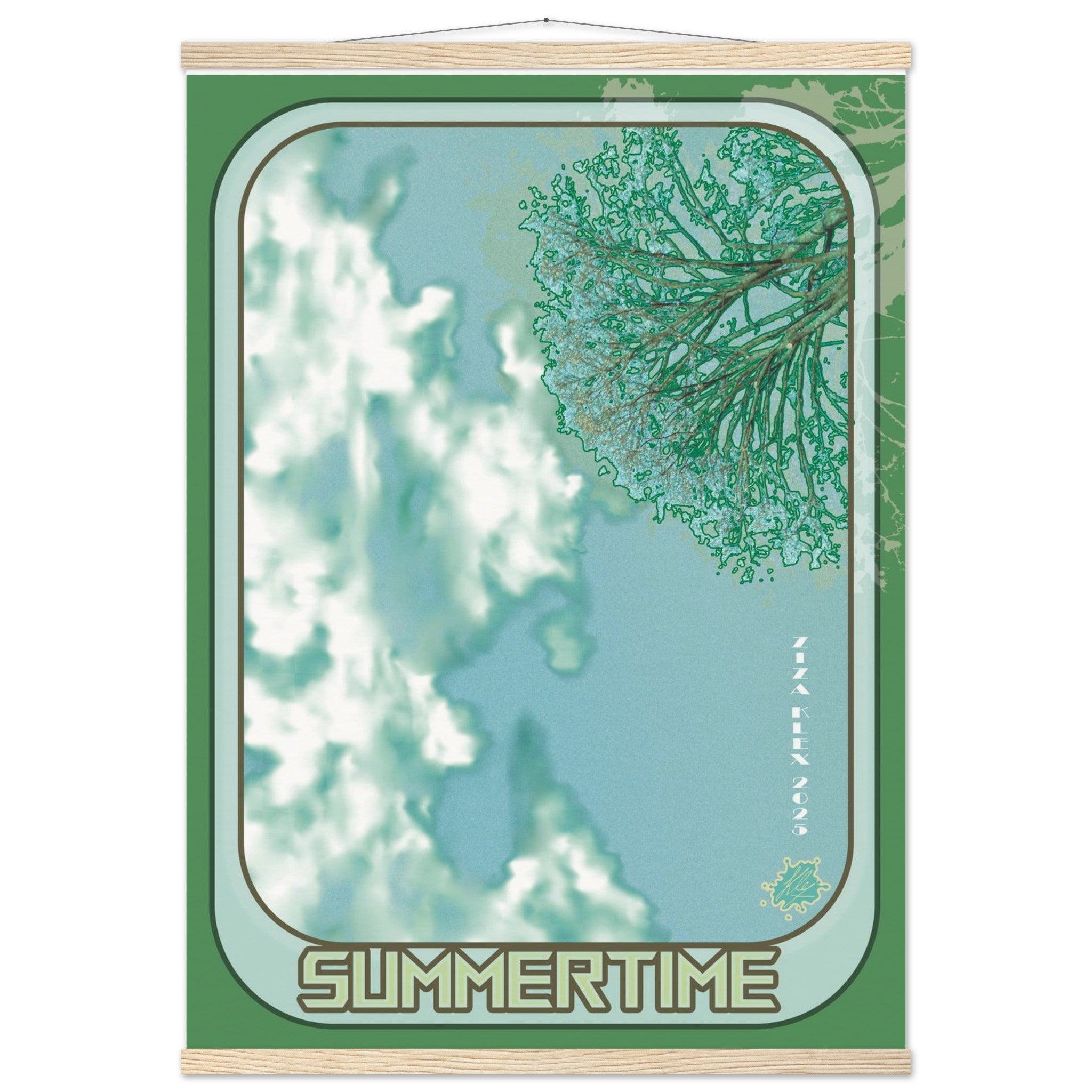 SUMMERTIME *green* - KLEX ART