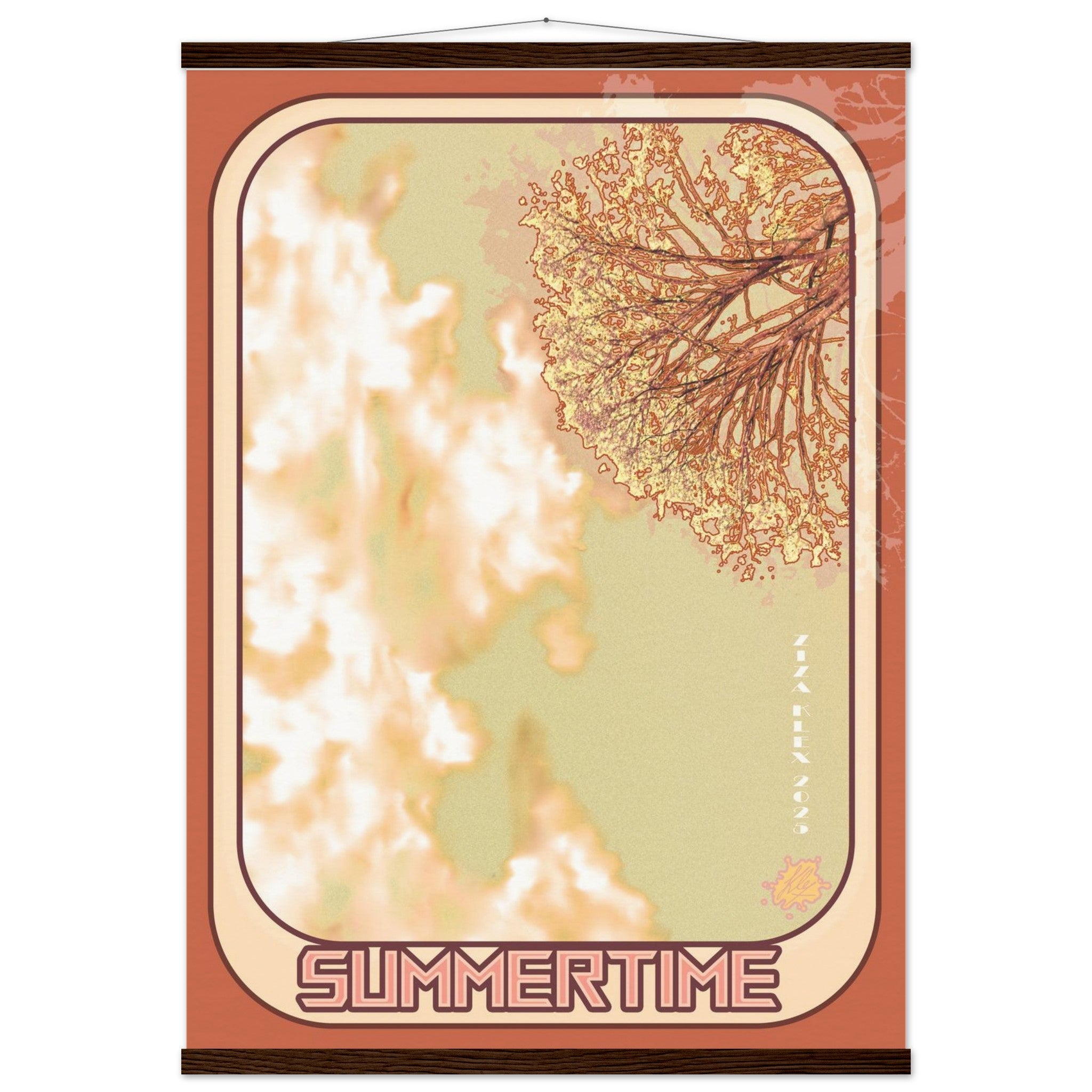 SUMMERTIME *orange* - KLEX ART