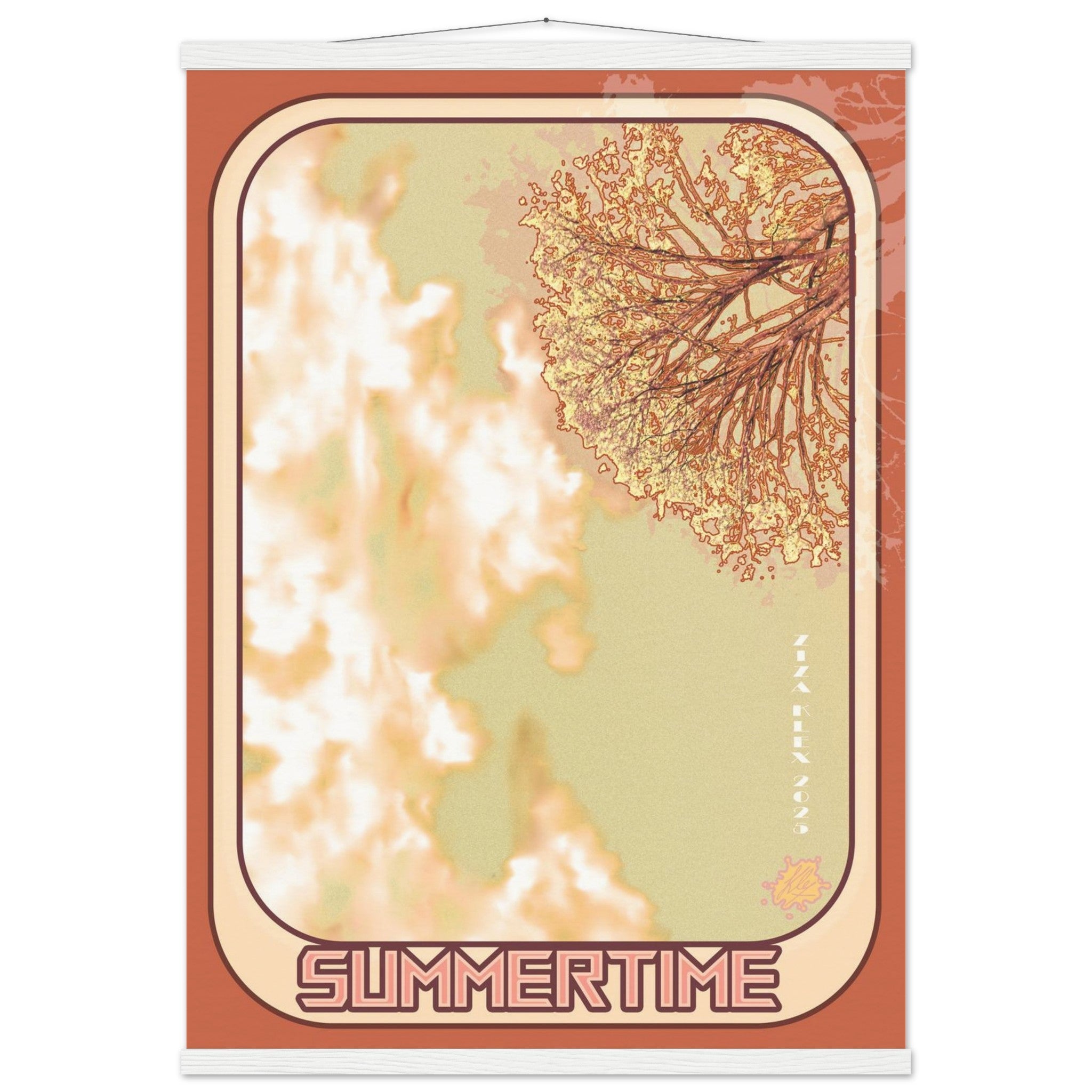 SUMMERTIME *orange* - KLEX ART
