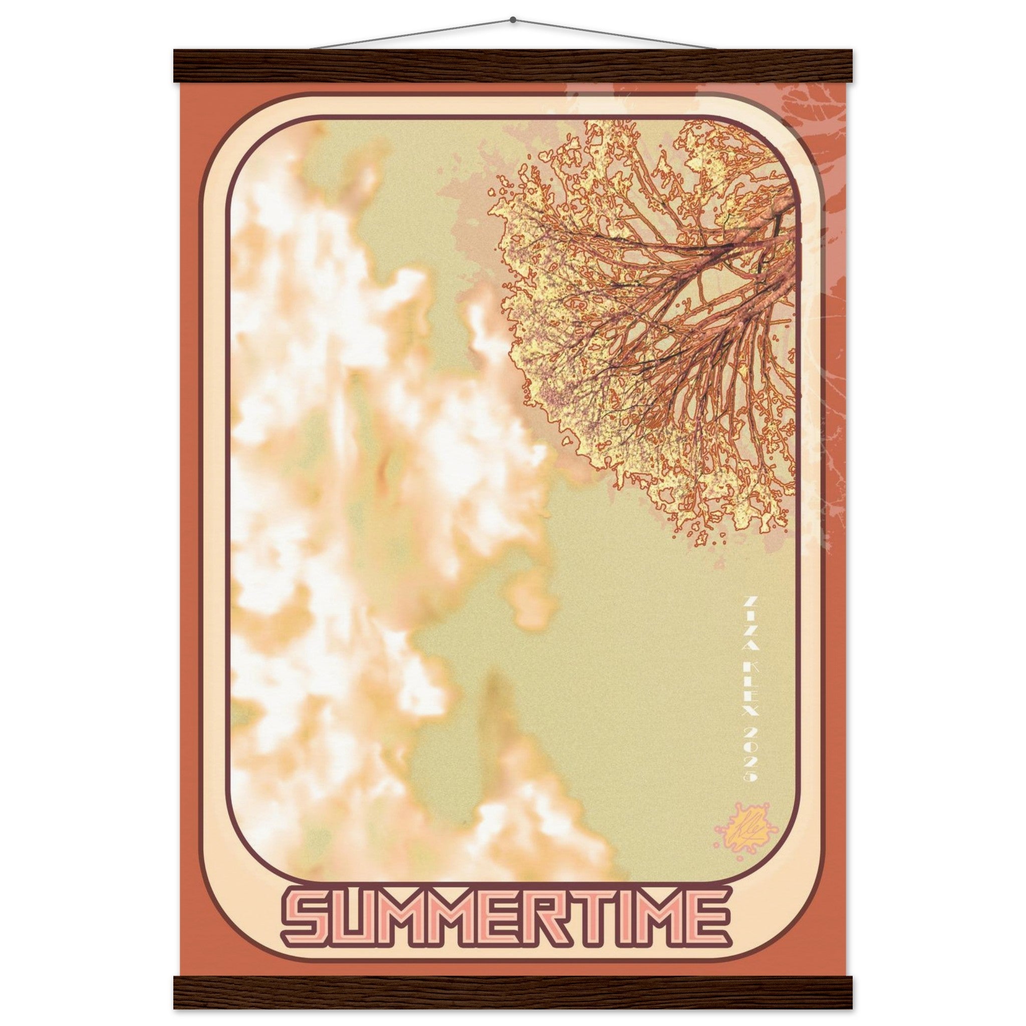 SUMMERTIME *orange* - KLEX ART