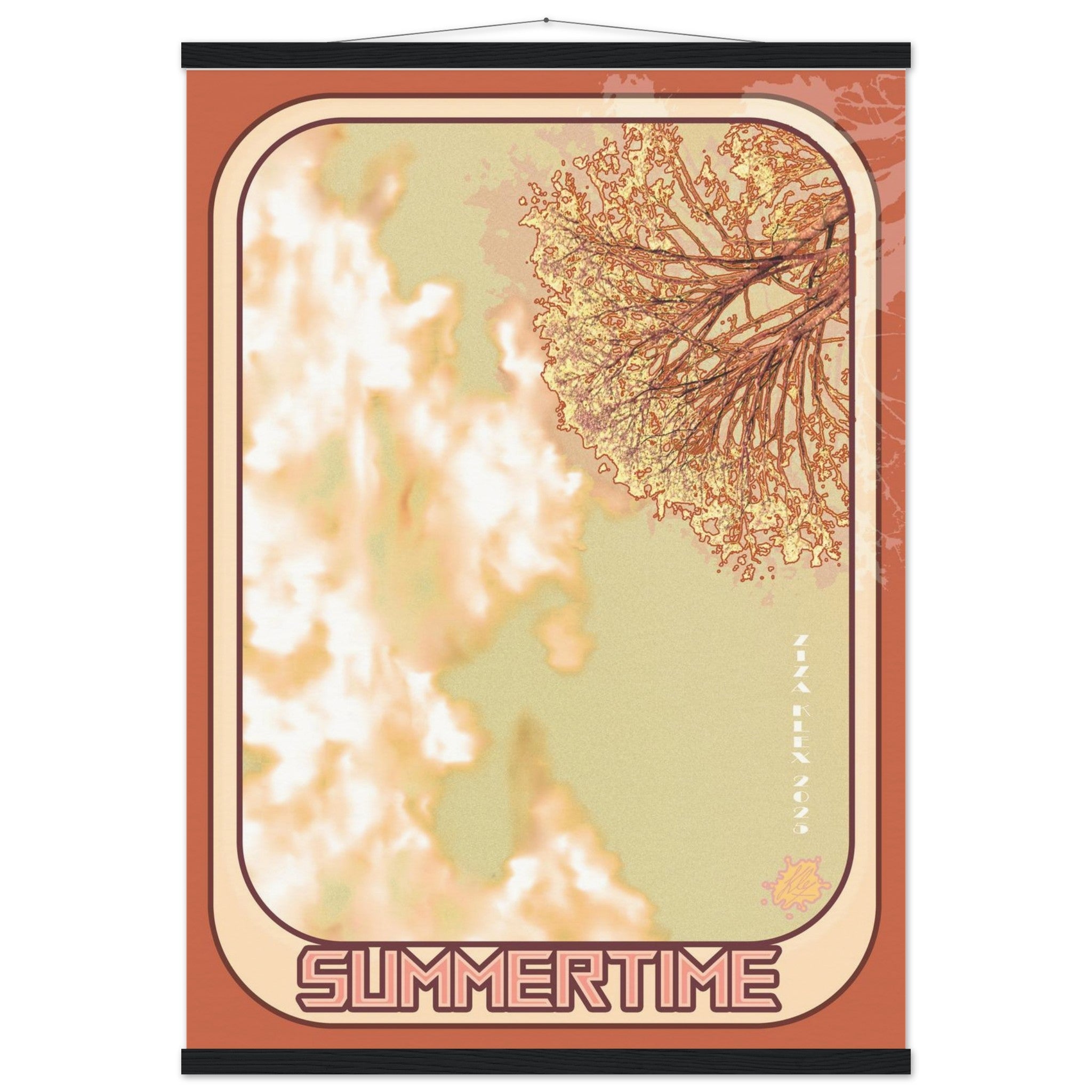 SUMMERTIME *orange* - KLEX ART