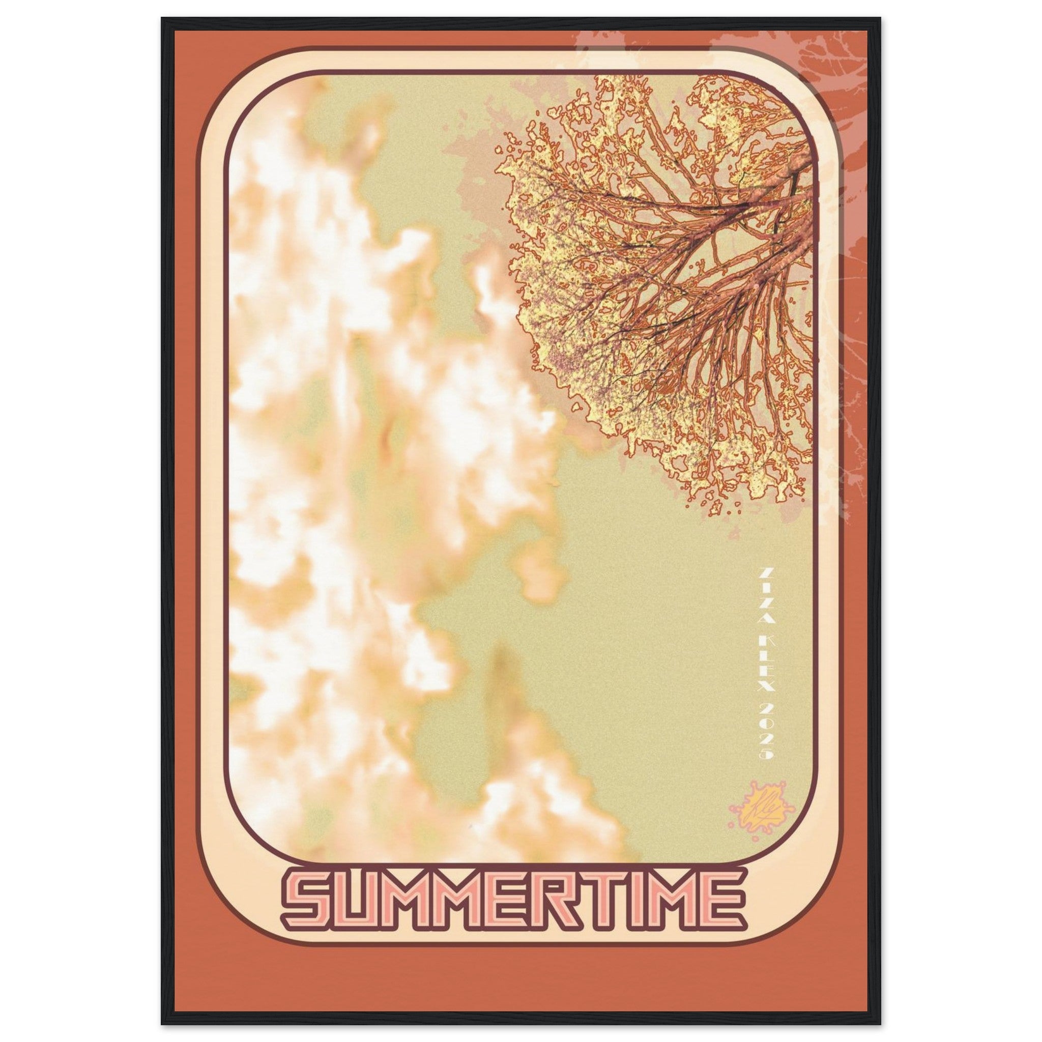 SUMMERTIME *orange* - KLEX ART
