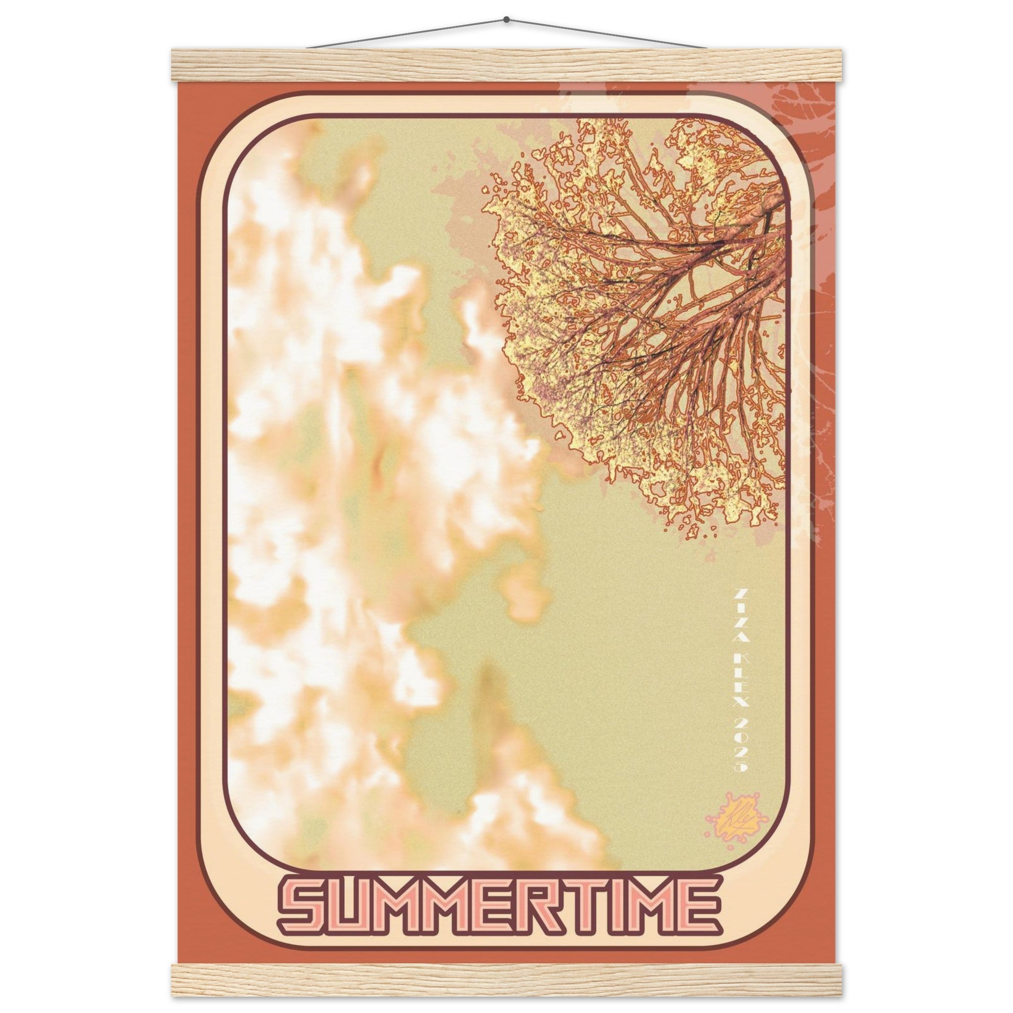SUMMERTIME *orange* - KLEX ART