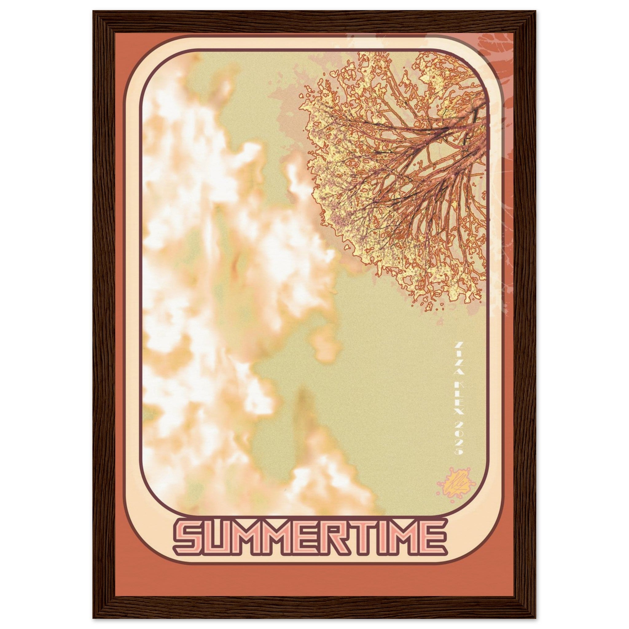 SUMMERTIME *orange* - KLEX ART