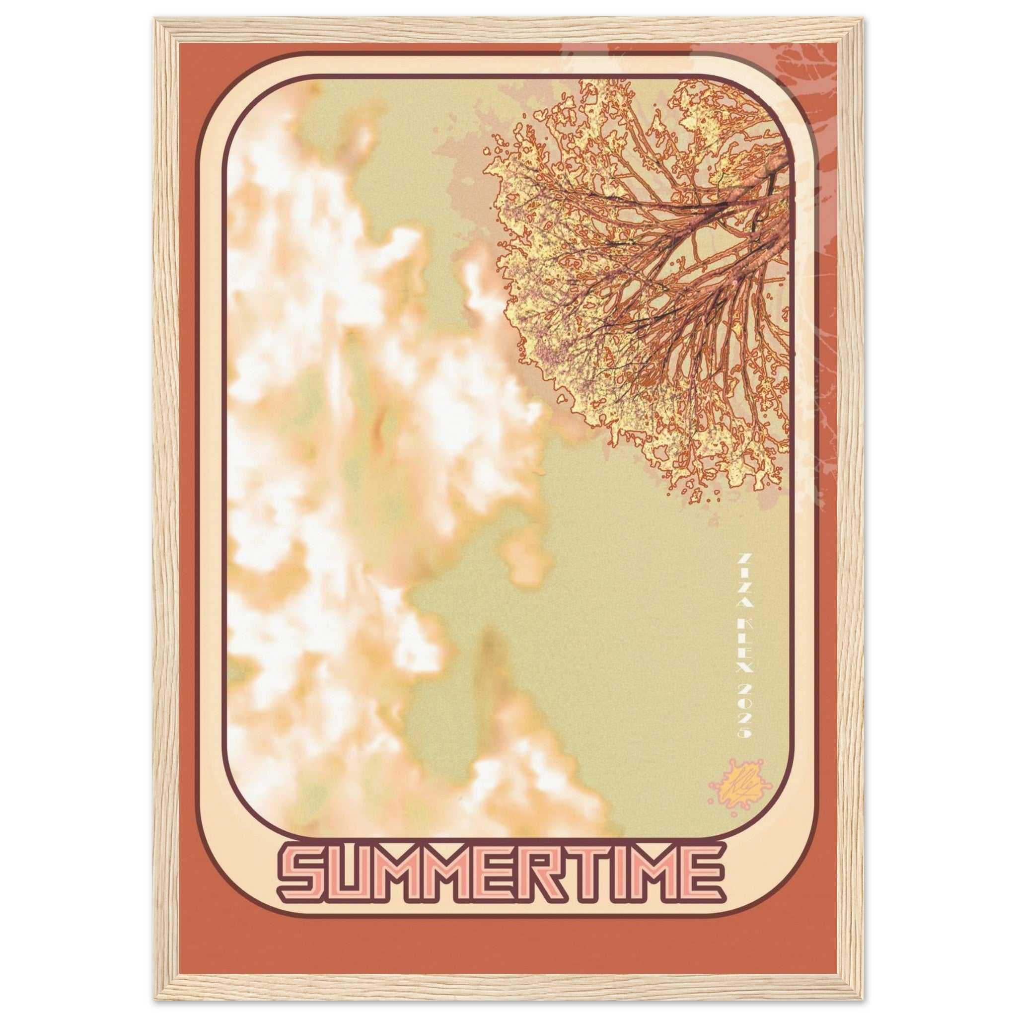 SUMMERTIME *orange* - KLEX ART