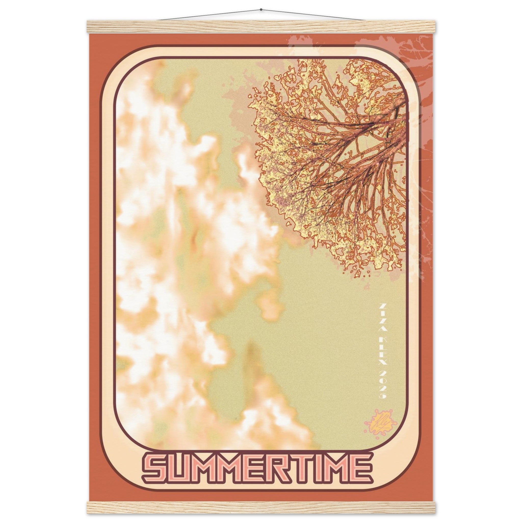 SUMMERTIME *orange* - KLEX ART