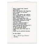 WHEN I HEARD THE LEARNED ASTRONOMER - WALT WHITMAN POEM - KLEX ART